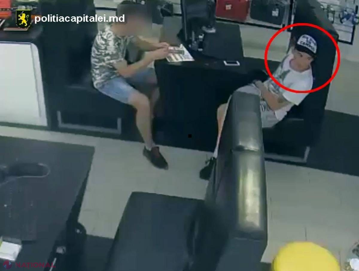 Un copil de opt ani din Chișinău a rămas fără telefonul său în valoare de 12 mii de lei: Îl recunoașteți pe acest individ? 