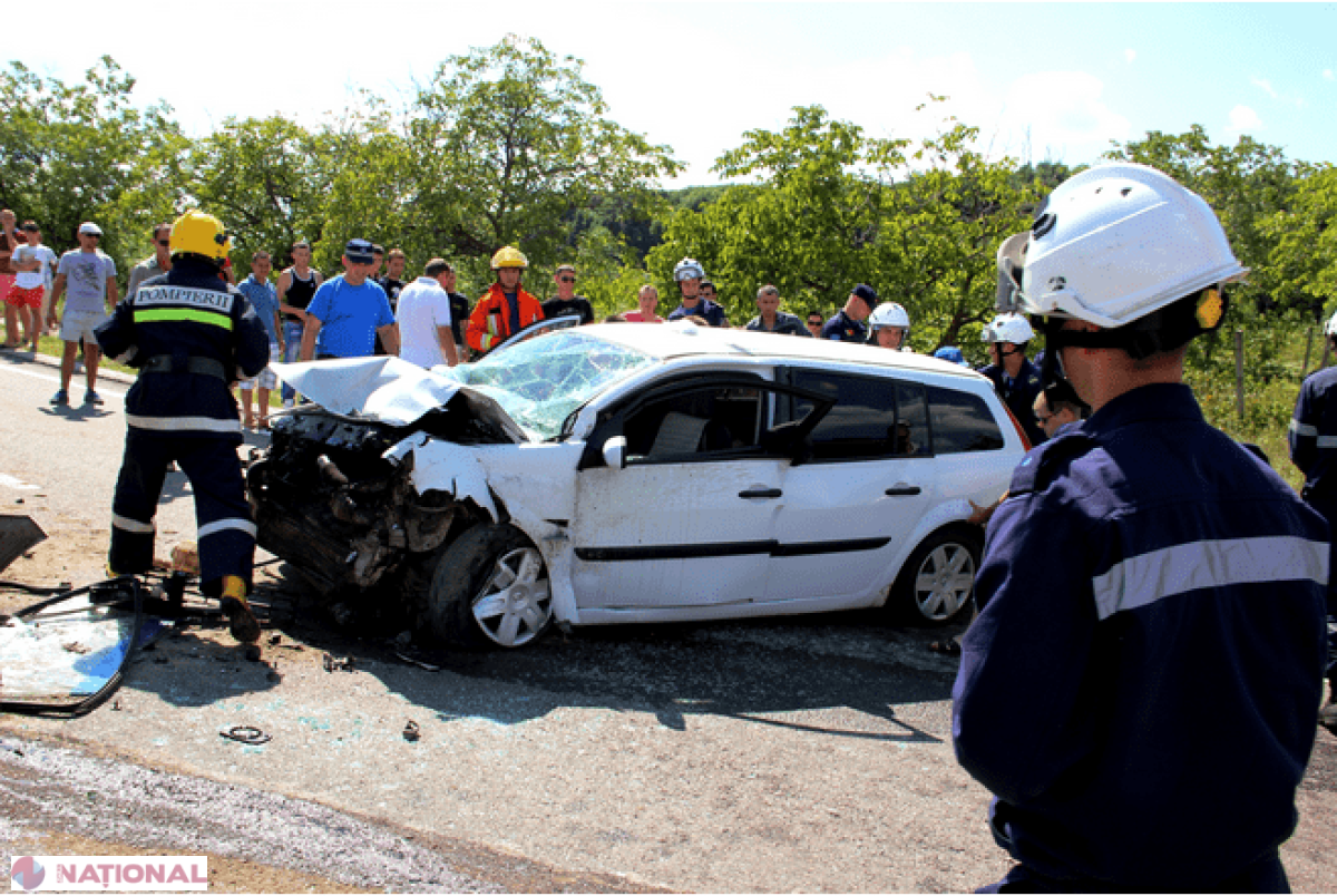 GRAV accident de circulație în apropiere de localitatea Bardar