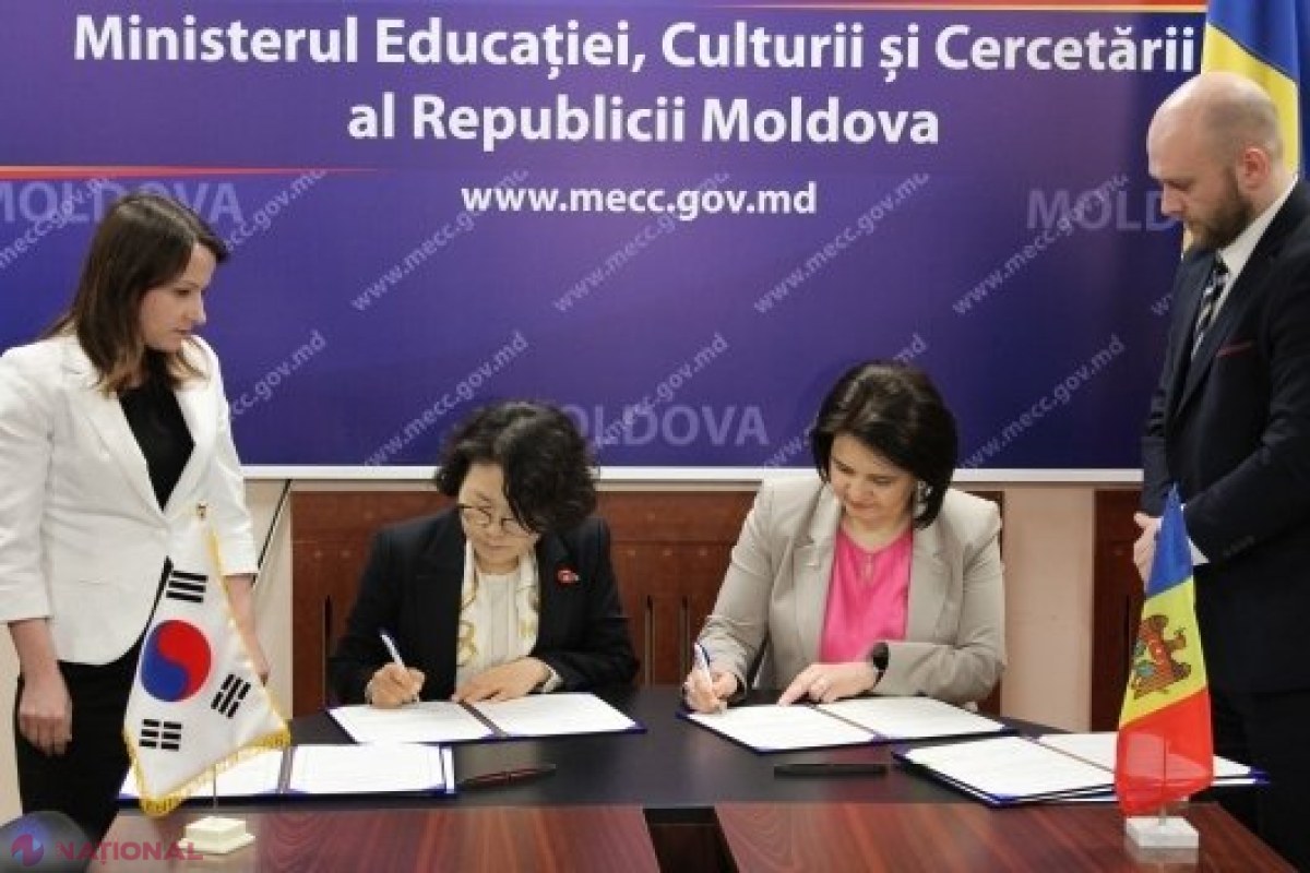Instituțiile de învățământ general din R. Moldova vor primi 450 de calculatoare noi din partea Republicii Coreea