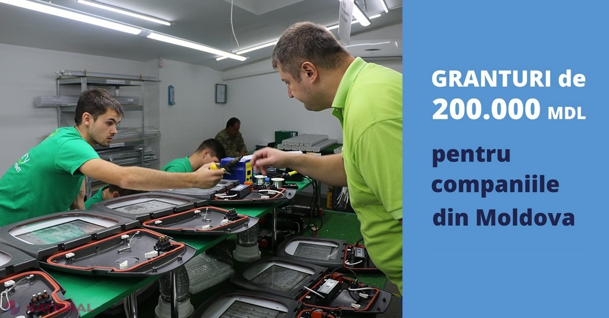 GRANTURI de 200.000 MDL pentru companiile din R.Moldova