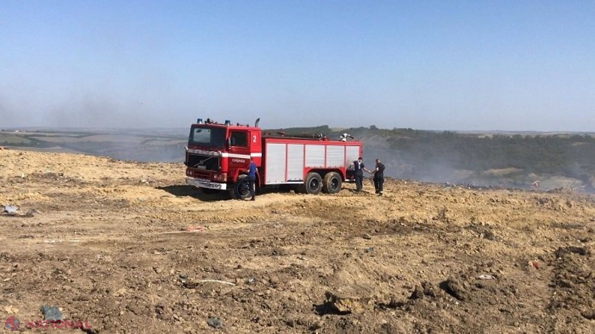 VIDEO // Incendiul de la Țânțăreni a fost LICHIDAT