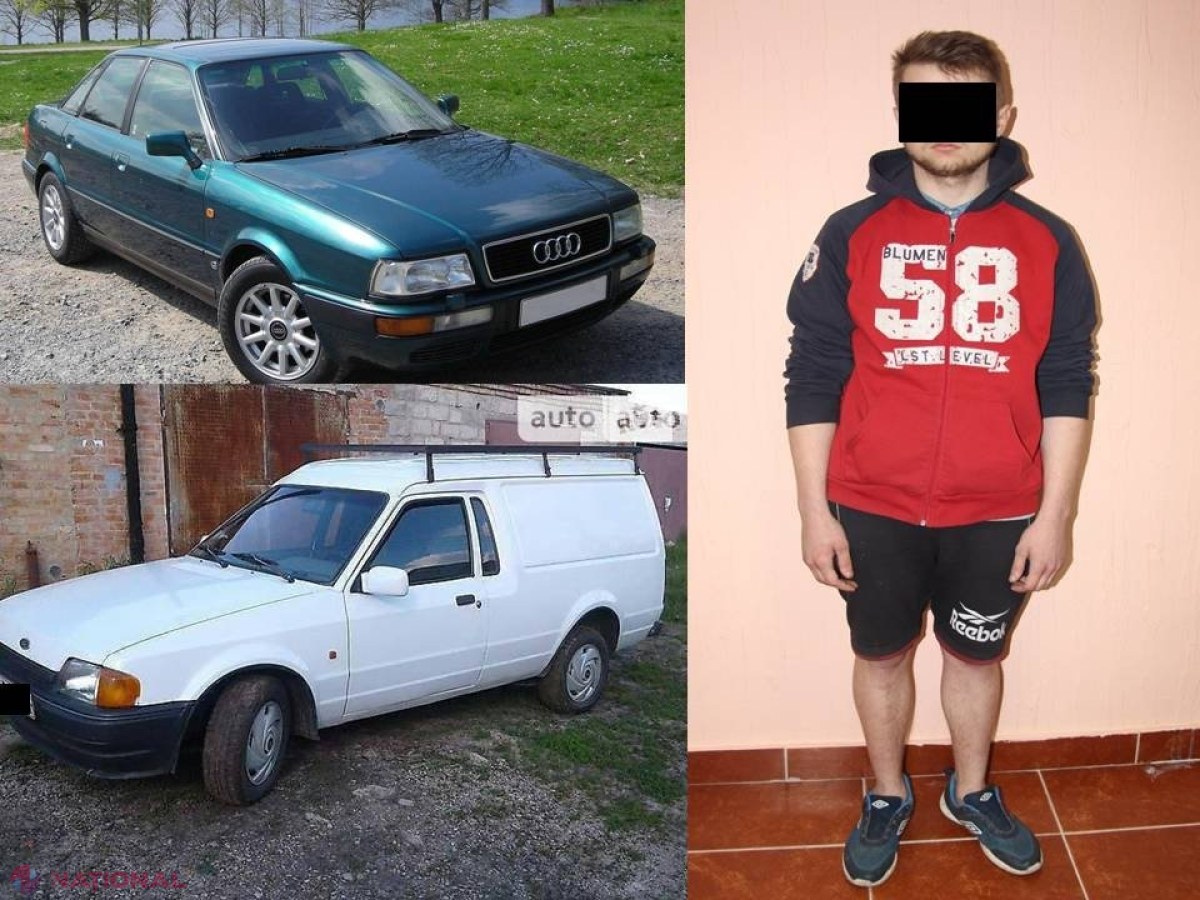 Banda de MINORI care fura mașini parcate în Chișinău ca să se plimbe