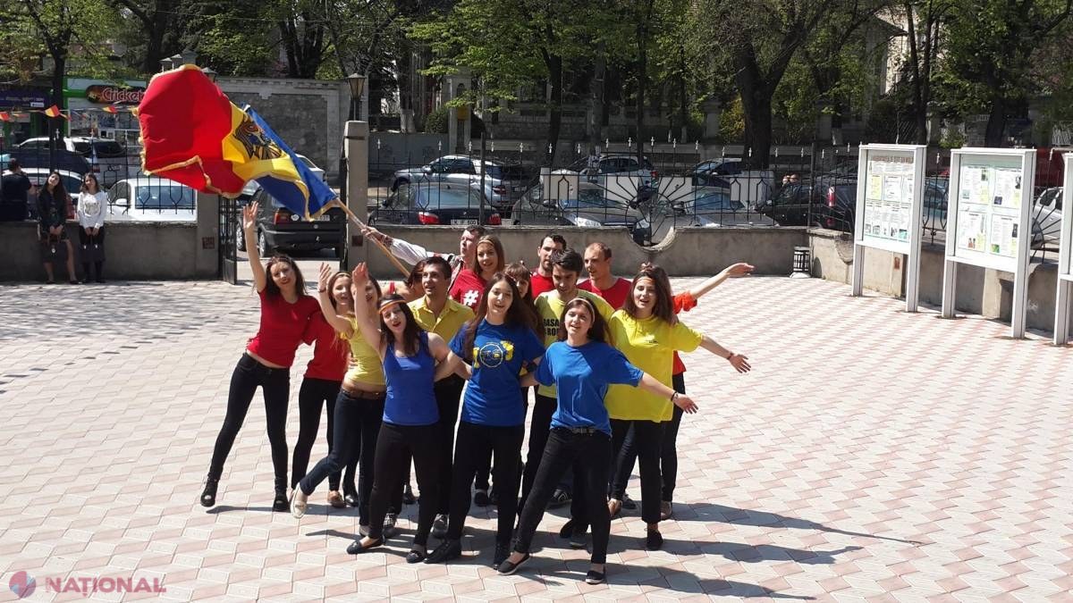 Tricolor IMENS, în centrul capitalei de Ziua Drapelului de Stat