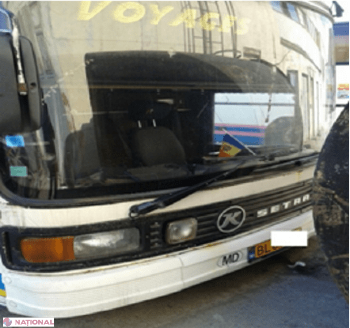 REȚINUT // Un rus a intrat ilegal în R. Moldova, ascunzându-se în veceul autobuzului