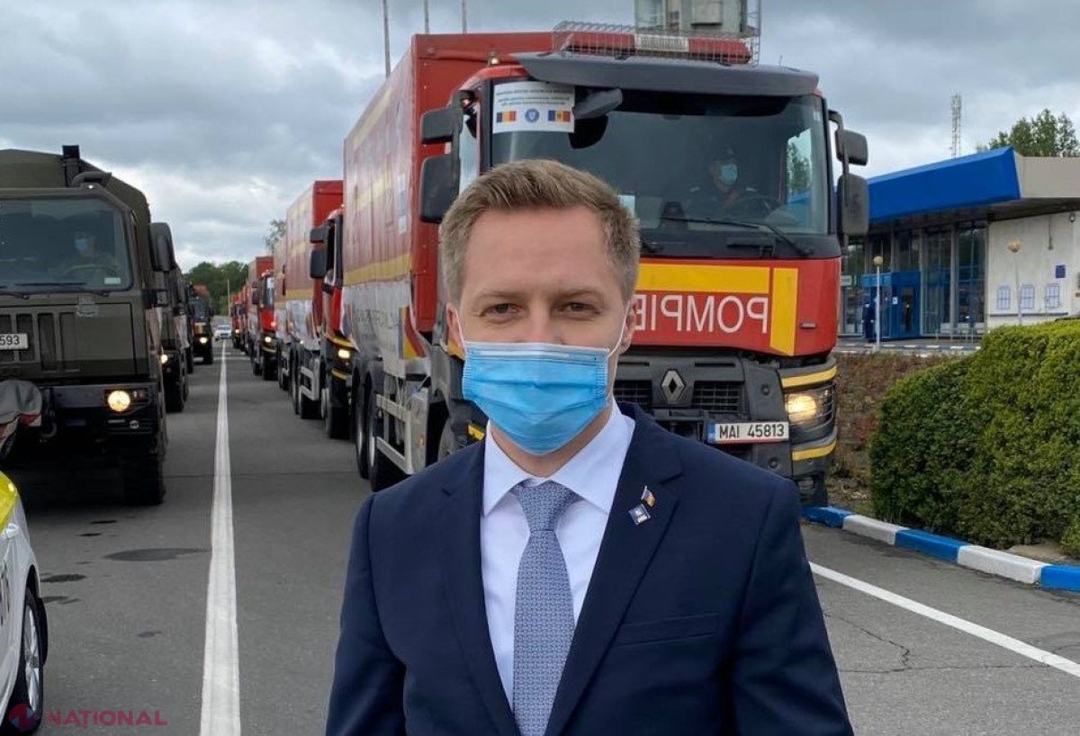 Adrian Dupu: „România trece Prutul de câte ori este nevoie cu AJUTOARE umanitare, cu investiții în infrastructură, pentru a le arăta fraților noștri că suntem alături de ei. În linia acesta se încadrează și acest ajutor de 100 800 doze de vaccin”