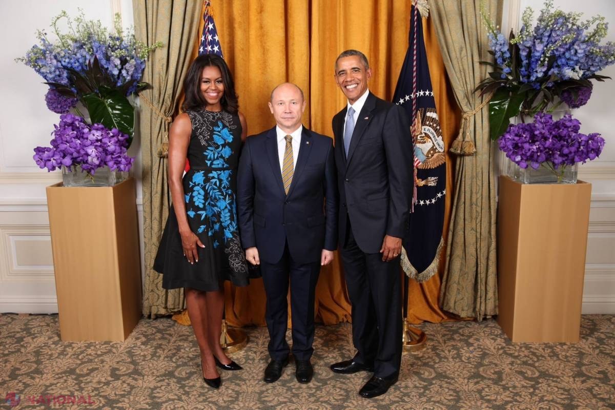 POZA ZILEI // Streleț, alături de Barack și Michelle Obama
