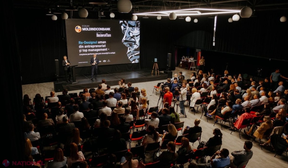 GALERIE FOTO // Forum marca Moldindconbank – o platformă de conexiune între manageri de top și experți în domeniul HR și leadership