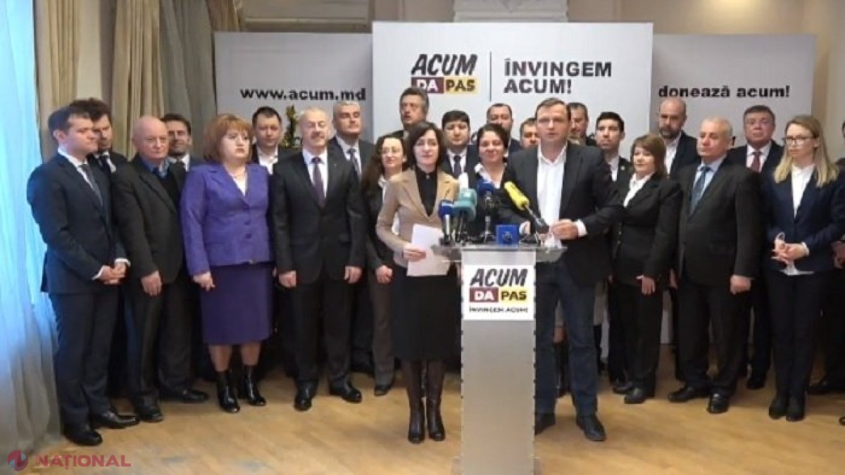 Blocul „ACUM”, divizat în două fracțiuni parlamentare: „Lucrurile merg spre înființarea a două fracțiuni”