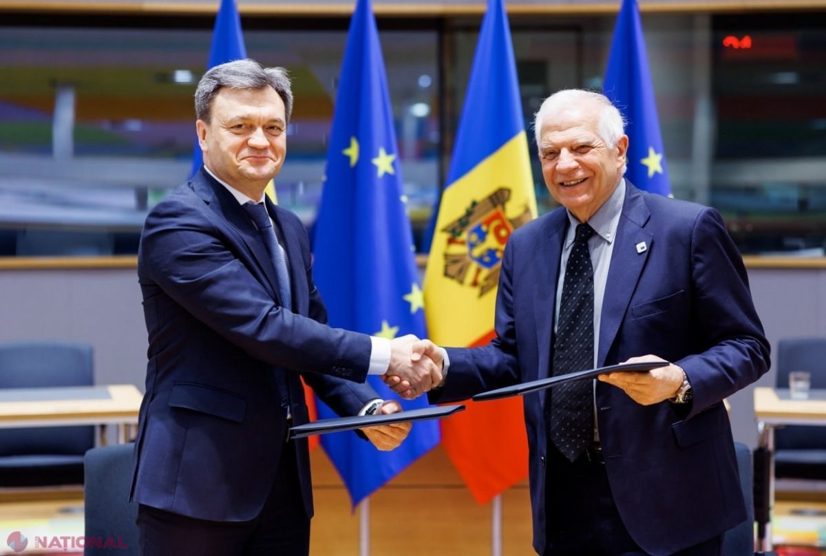DOC // UE și R. Moldova au SEMNAT Parteneriatul pentru Securitate și APĂRARE, care ne va ajuta să contracarăm tentativele Rusiei de a provoca DESTABILIZĂRI. R. Moldova este PRIMUL stat care beneficiază de un asemenea parteneriat cu UE