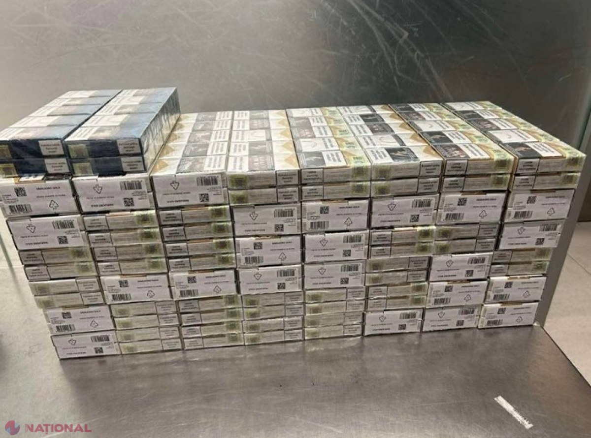 A ticsit în valize 500 de pachete de țigări și s-a pornit în Marea Britanie: Un bărbat, nevoit să-și ia zborul cu „mâinile goale” de pe Aeroportul Internațional Chișinău