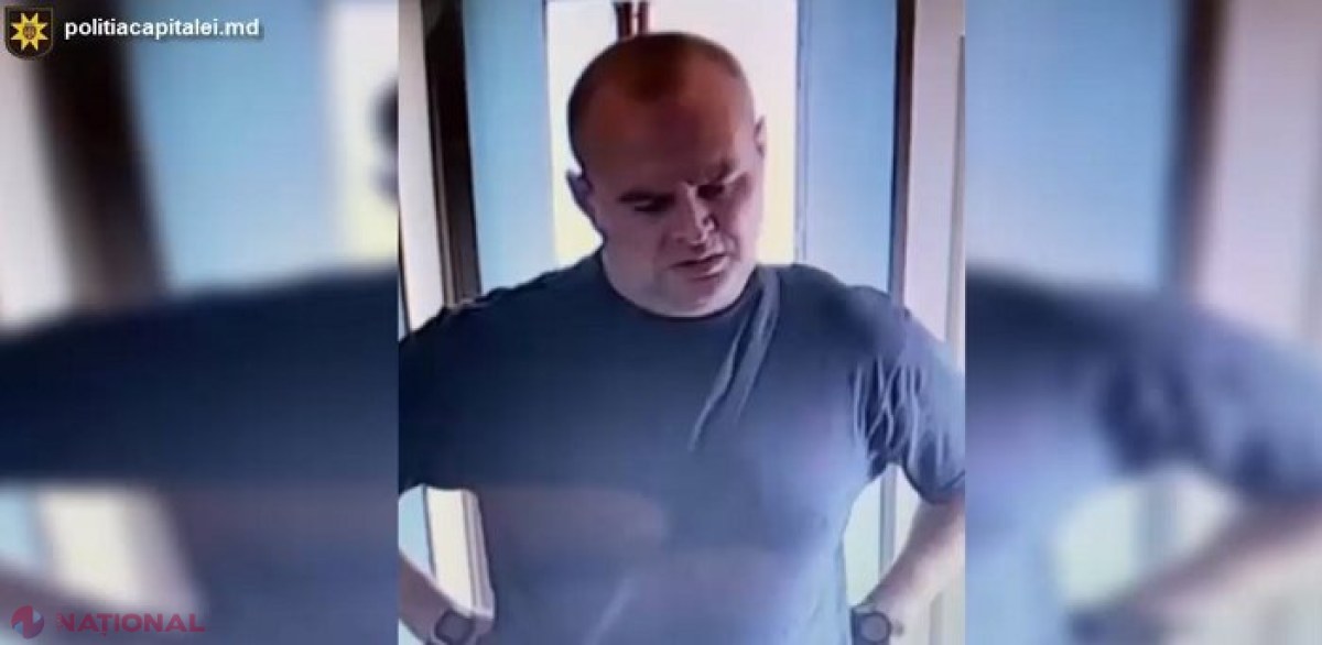 VIDEO // Bărbatul din imagini este CĂUTAT de Poliție: Ce-a făcut într-o gospodărie din Durlești