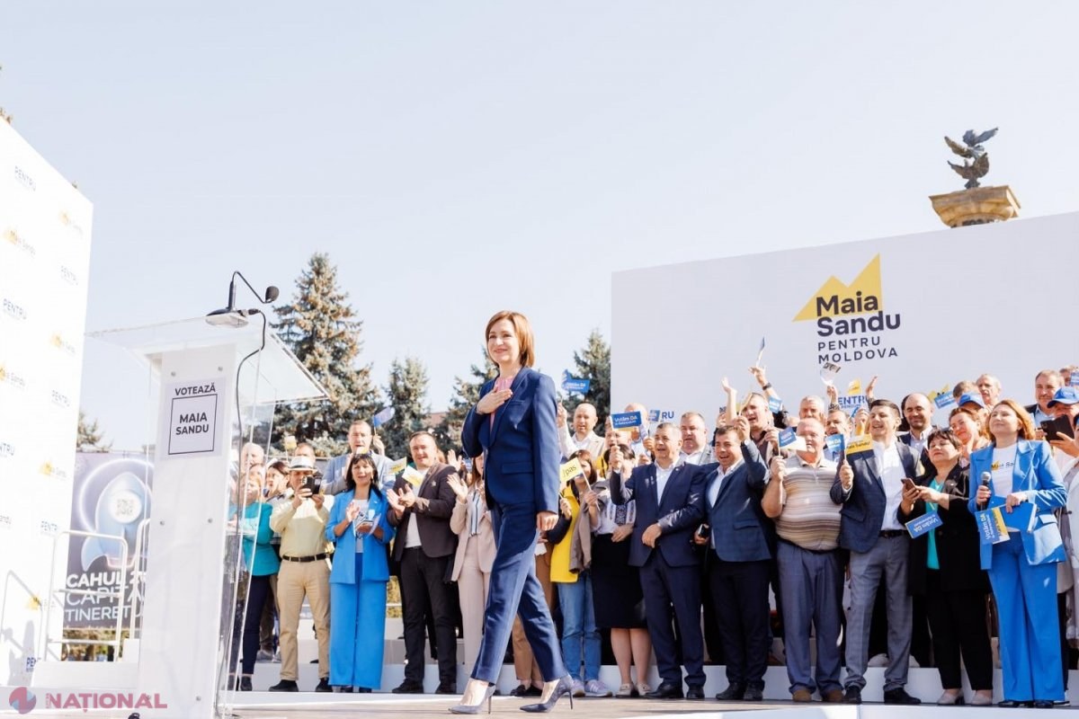 Maia Sandu, FAVORITĂ certă pentru al doilea mandat de președinte al R. Moldova. Șefa statului i-ar ÎNVINGE într-un eventual tur II pe Alexandr Stoianoglo, Renato Usatîi, Irina Vlah Vlah sau Vasile Tarlev