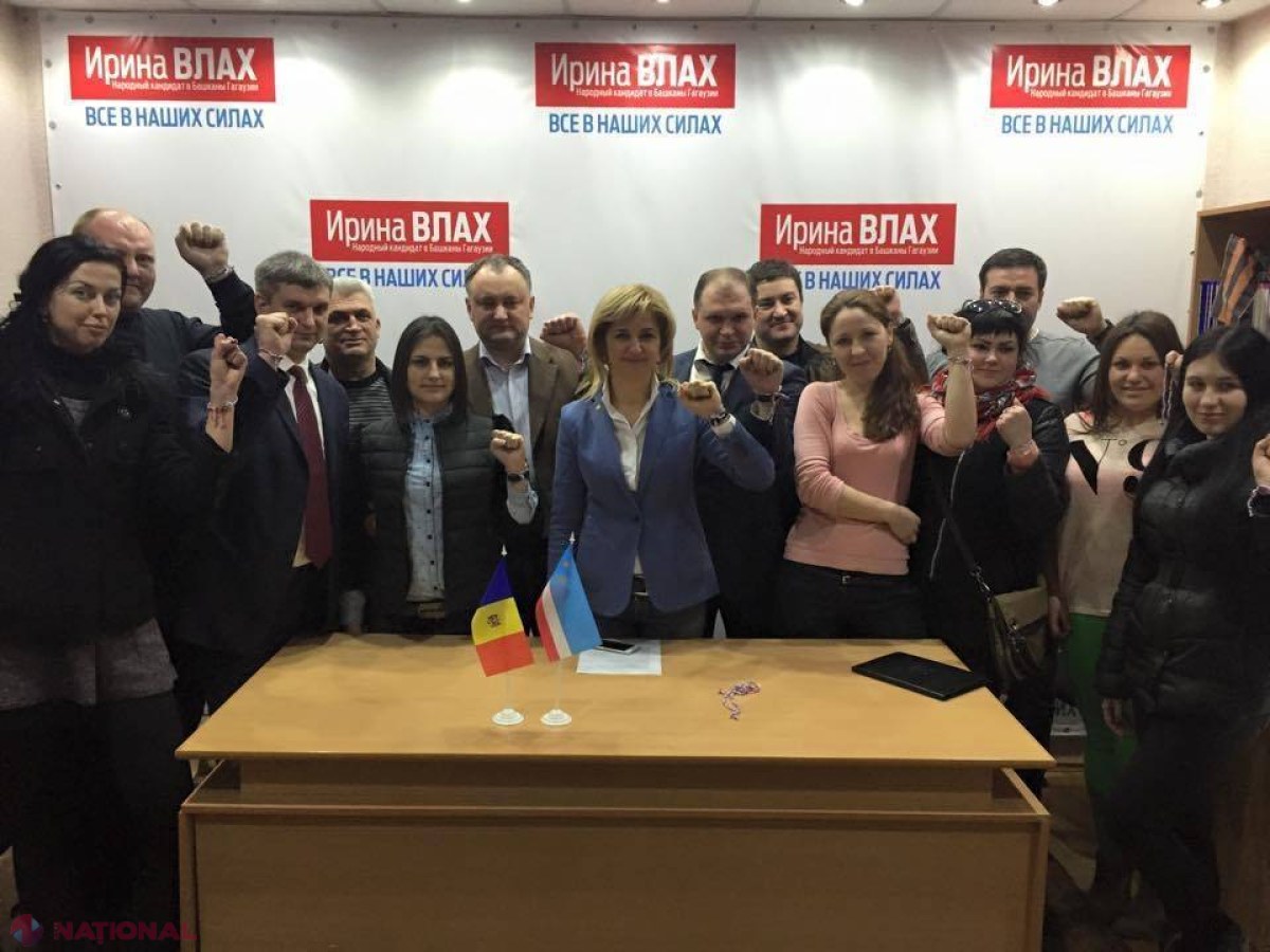 FOTO // Cum a SĂRBĂTORIT Irina Vlah victoria la alegerile din Găgăuzia