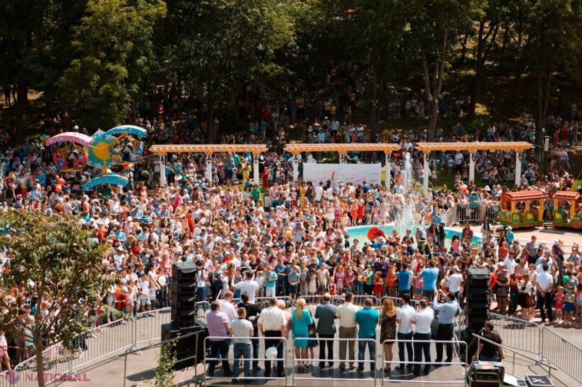 FOTO // Ziua Internațională a Copilului a fost sărbătorită la Orhei. Peste 10 mii de copii s-au distrat la Disneyland-ul din Orhei