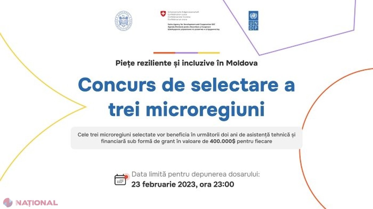 ANUNȚ pentru APL de nivelul I: 1,2 MILIOANE de dolari din partea Elveției pentru proiecte de dezvoltare economică locală în următorii doi ani. Ce comunități pot participa la concurs