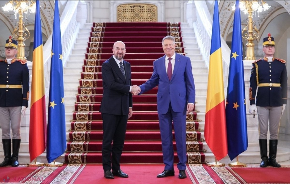 Charles Michel și Klaus Iohannis CONDAMNĂ tentativele Rusiei de a destabiliza R. Moldova și promit tot sprijinul din partea UE: „R. Moldova este în prezent ținta unor amenințări și acțiuni hibride