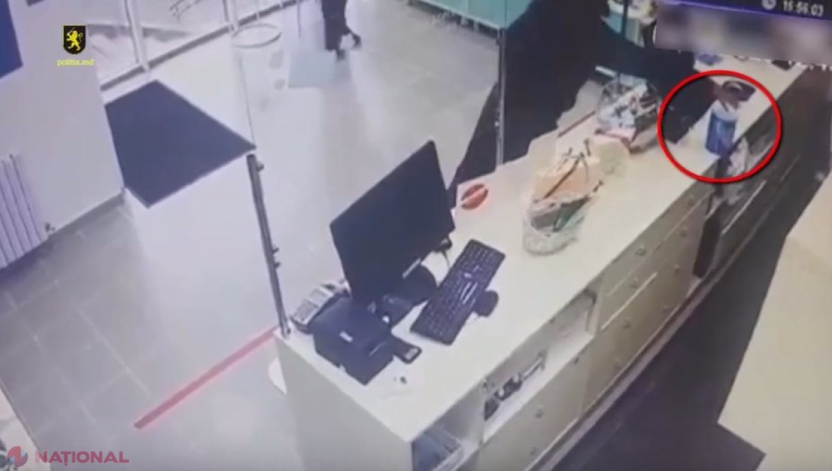 VIDEO // Un tânăr riscă până la ȘAPTE ani de închisoare, după ce a sustras MEDICAMENTE dintr-o farmacie din Chișinău