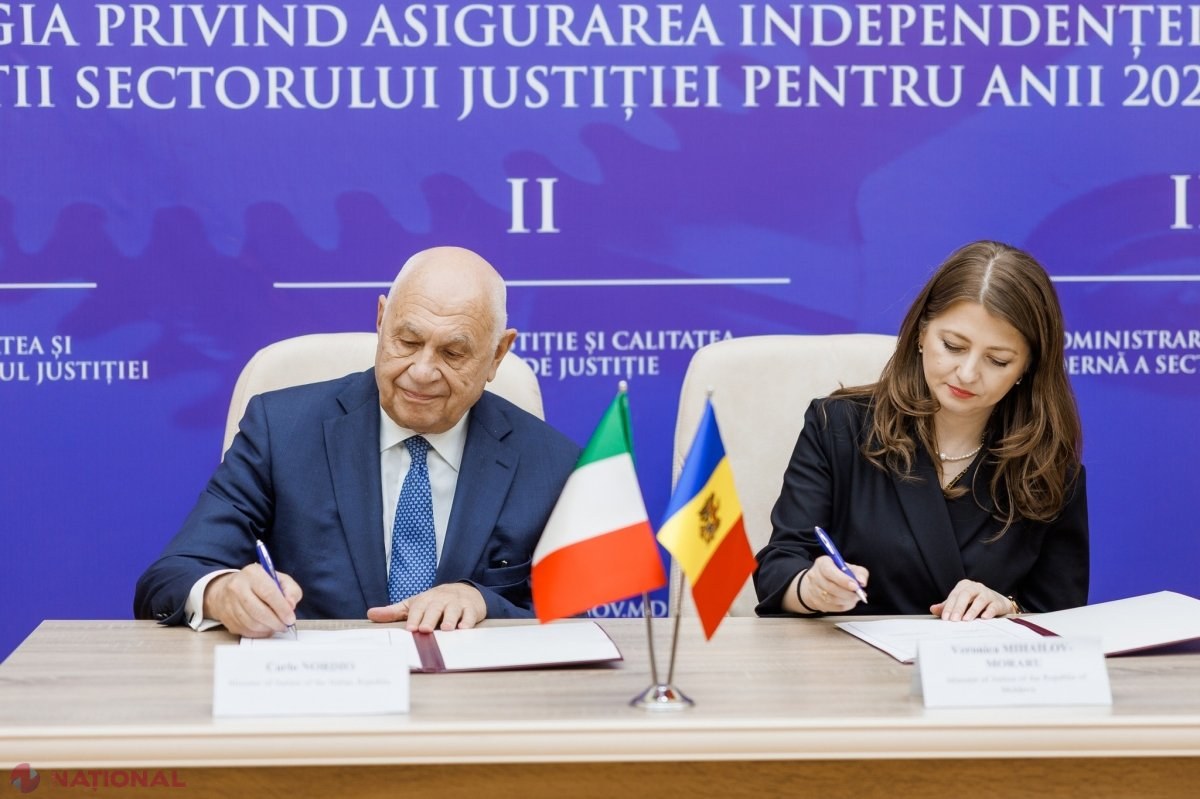 MEMORANDUM // Italia va sprijini reformele din sectorul justiției al R. Moldova. Ministra Mihailov-Moraru: „Un domeniu prioritar pentru noi este promovarea medierii ca alternativă eficientă la soluționarea litigiilor”