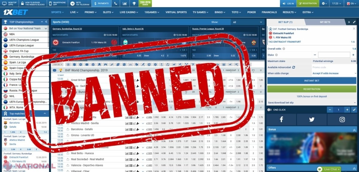 Casa de pariuri 1xBet ar putea fi forțată să FALIMENTEZE în jurisdicția care i-a oferit licența. Controversata casă de pariuri a fost acuzată de colectarea datelor personale ale ucrainenilor, în condițiile războiului pornit de Rusia