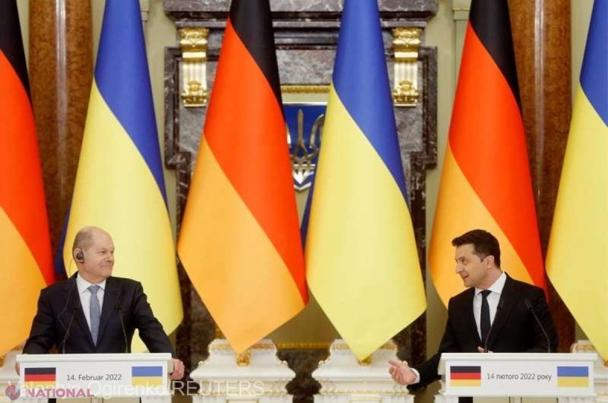 Cancelarul german Olaf Scholz, la Kiev: Admiterea Ucrainei în NATO nu se află pe agenda organizaţiei