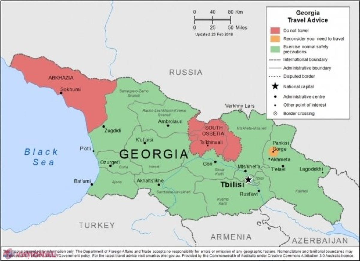 Chișinăul CONDAMNĂ decizia Siriei privind recunoașterea „independenței” Abhaziei și Osetiei de Sud: „R. Moldova sprijină suveranitatea și integritatea teritorială a Georgiei”