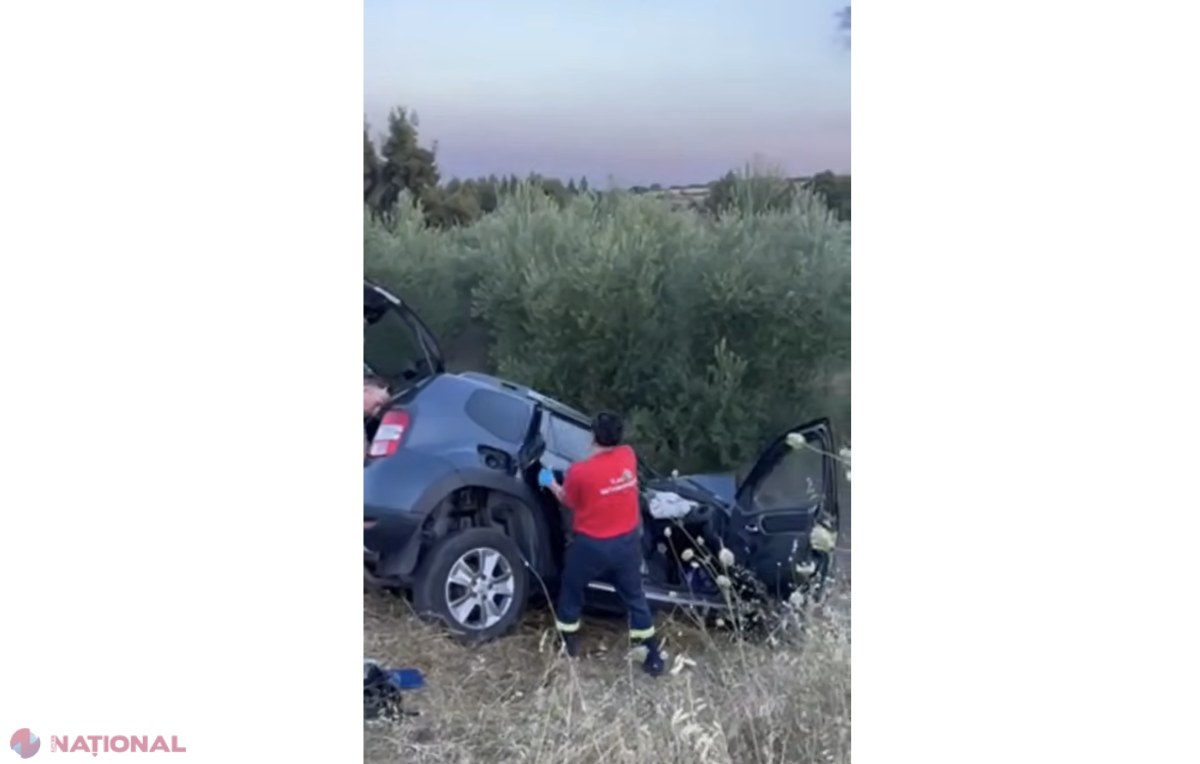 VIDEO // TRAGEDIE în Grecia: Trei moldoveni, membri ai aceleiași familii, au murit într-un accident rutier în Halkidiki. Un copil de șapte ani este în stare gravă la spital