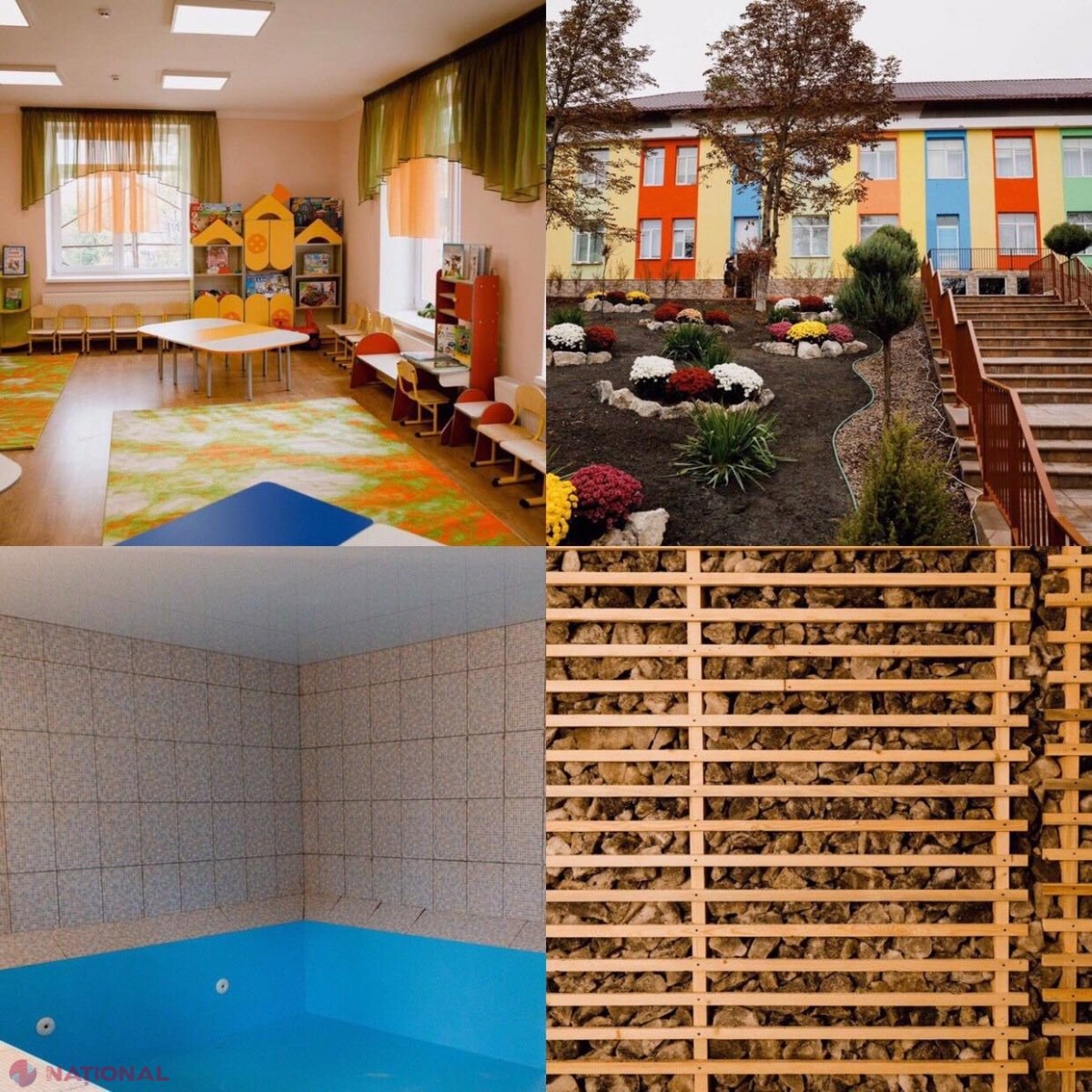 FOTO // Cum arată prima grădiniță cu BAZIN și cameră SALINĂ din R. Moldova. Aceasta a fost inaugurată la Orhei