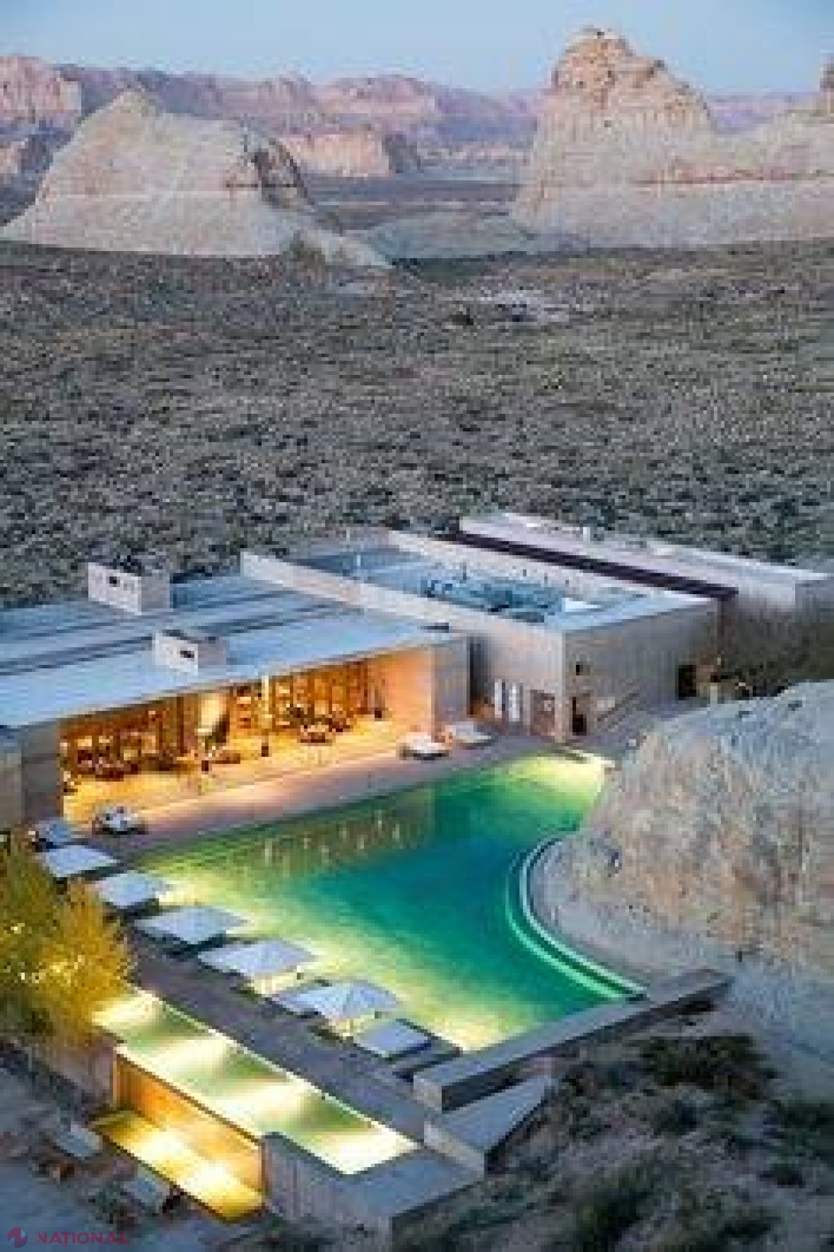 GALERIE FOTO // Îţi taie respiraţia! Unul dintre cele mai îndepărtate şi IZOLATE hoteluri de pe glob