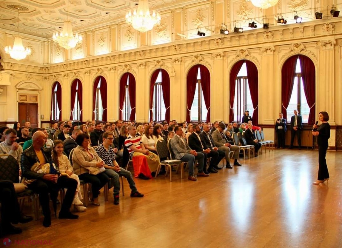 Președinta Maia Sandu i-a rugat pe moldovenii stabiliţi în Marea Britanie să-și îndemne rudele de acasă să participe la Adunarea Națională de pe 21 mai, dedicată viitorului european al R. Moldova 