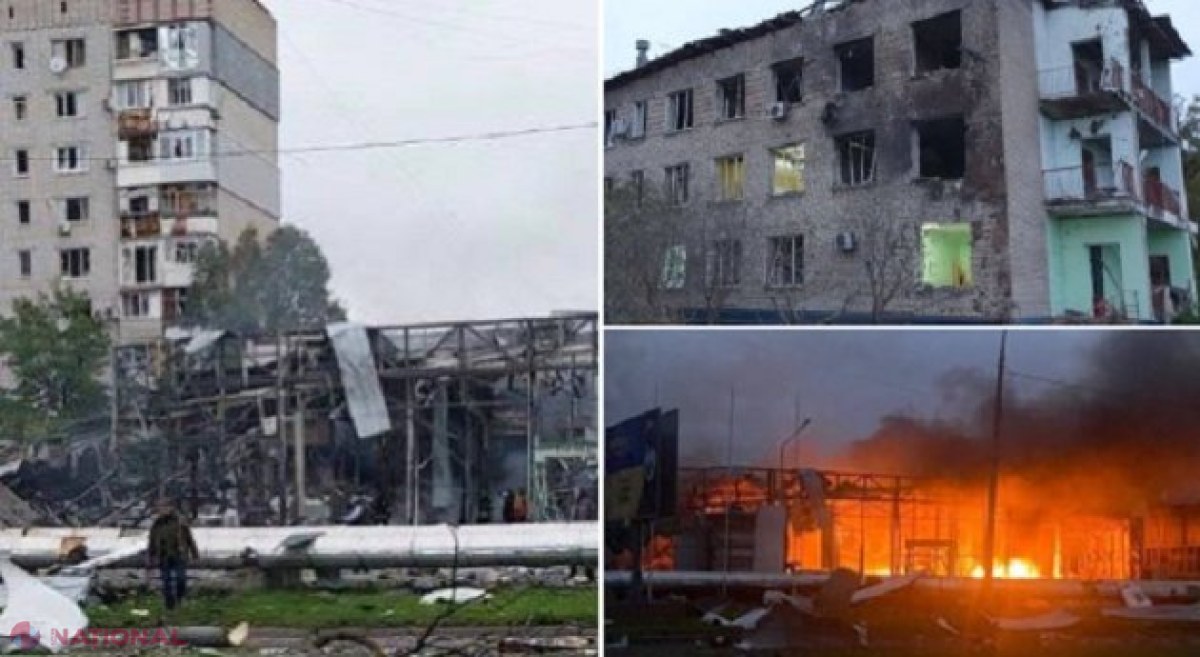 Rușii continuă bombardamentele sălbatice în Ucraina: „Au fost înregistrate cel puţin 15 explozii la Zaporojie” 
