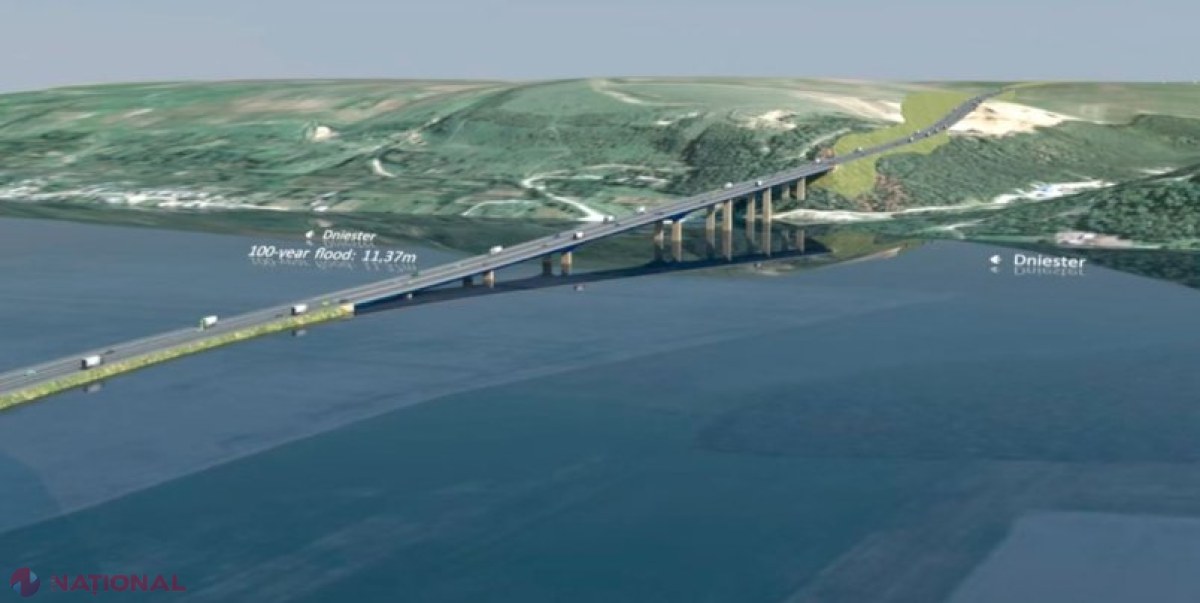 Distanța Chișinău-Kiev, SCURTATĂ după construcția unui pod nou lângă Soroca