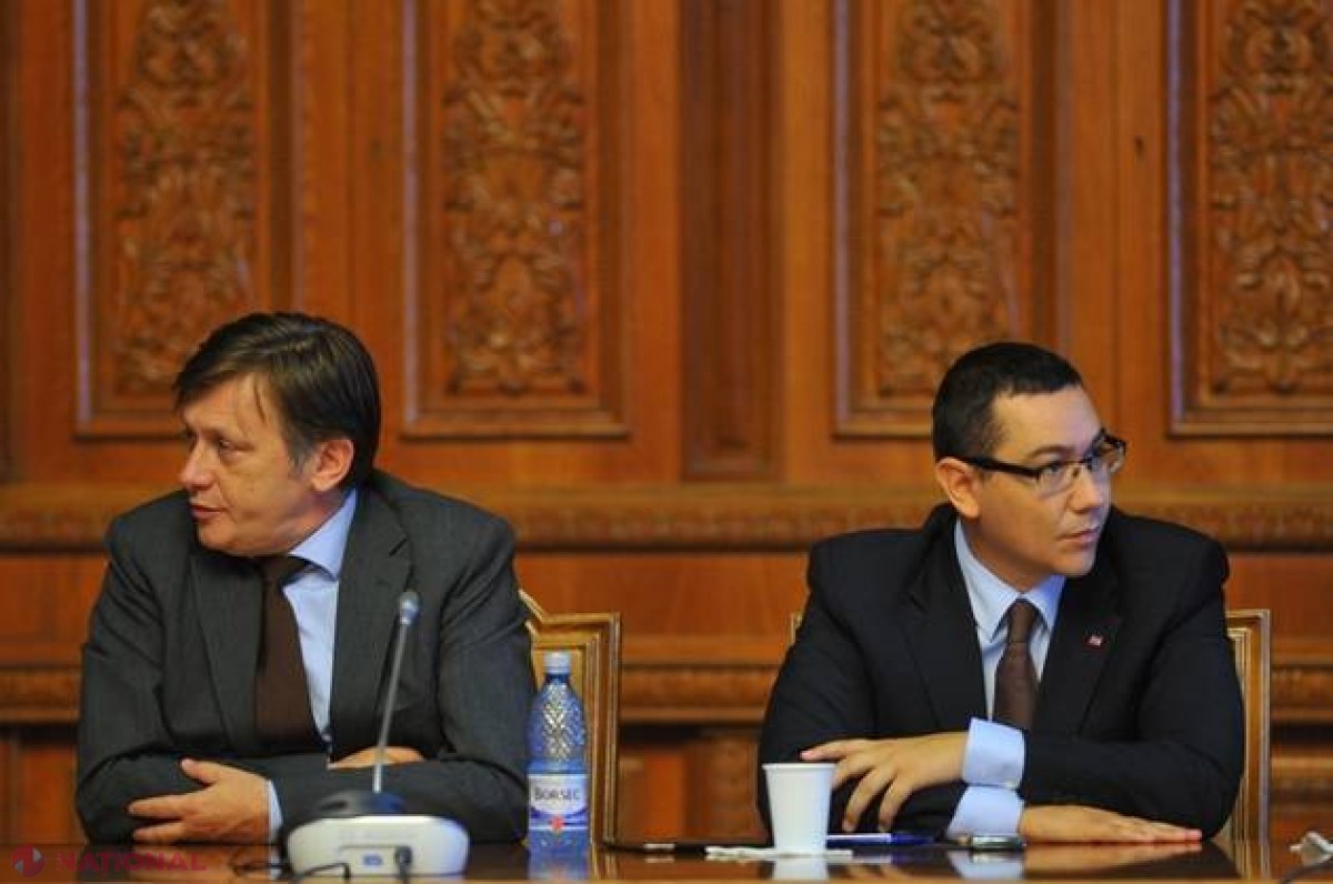 RUPTURĂ! Lovitura fără precedent pe care Victor Ponta i-a dat-o lui Crin Antonescu