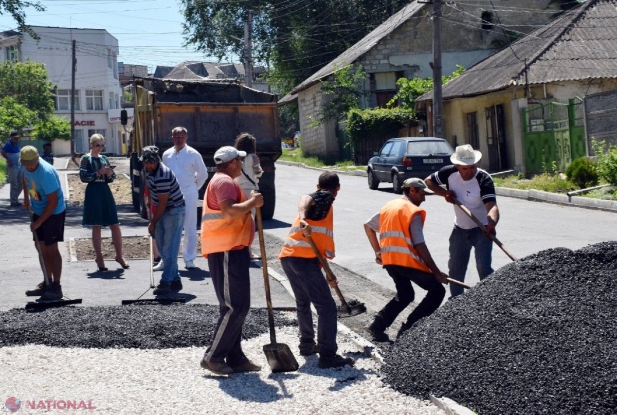 FOTO // La inițiativa lui Ilan Șor, încă o stradă principală din Orhei va fi complet RENOVATĂ