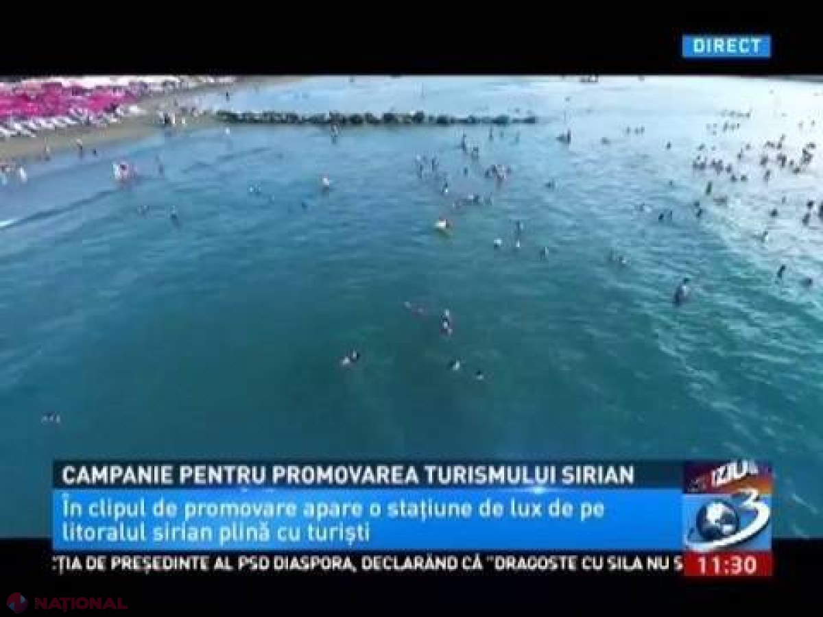 VIDEO // RECLAMĂ: Plajă, mare, soare și... obuze!