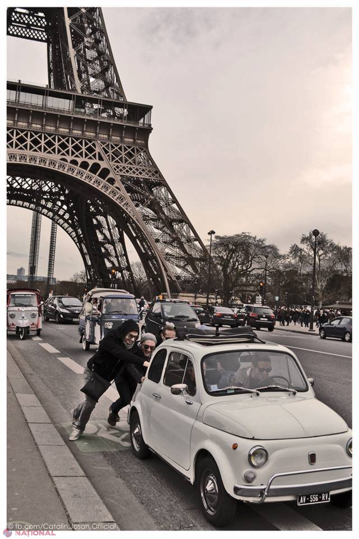 Cătălin Josan, în turneu european cu „Alex Calancea Band”! Vezi cum se distrează artiștii la Paris