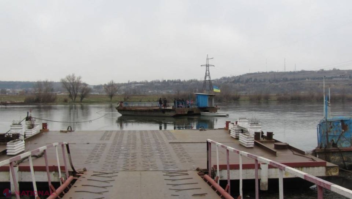 ATENȚIE! S-a stricat BACUL care face legătura între R. Moldova și Ucraina pe râul Nistru
