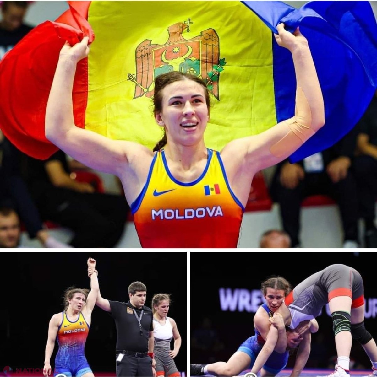 O nouă medalie de AUR pentru R. Moldova pe arena internațională. Luptătoarea Irina Rîngaci a deveni campioană EUROPEANĂ la Baku 