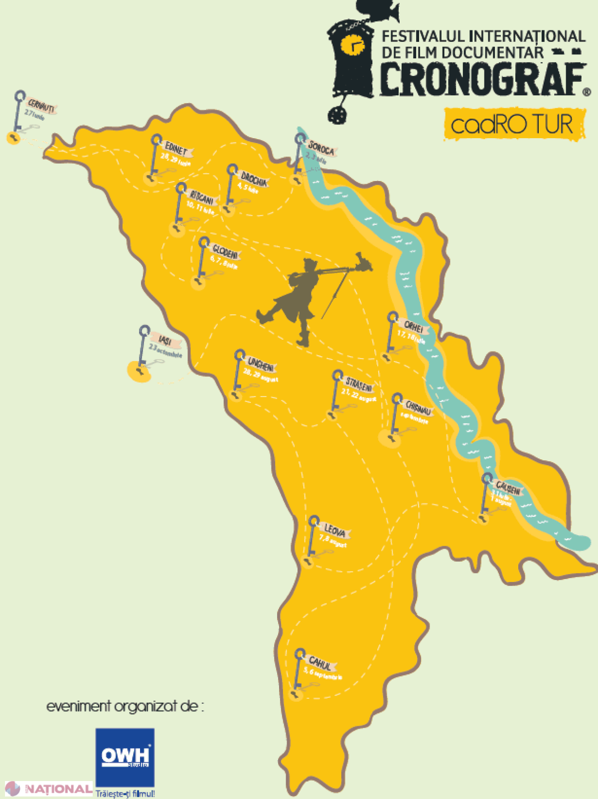 CRONOGRAF vine în orașul tău!