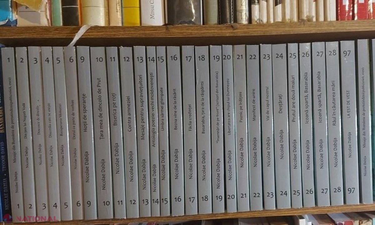 Apariție editorială de senzație. Opera publicistică a scriitorului academician Nicolae DABIJA, publicată în 27 de volume, la Iași