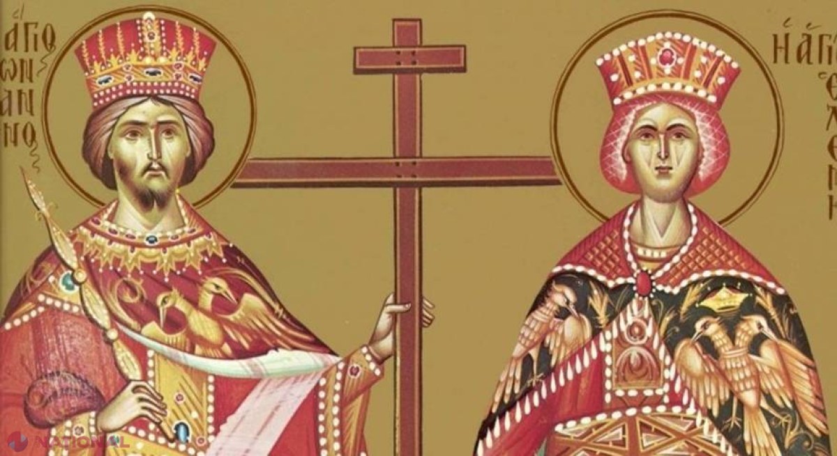 Sfinții Constantin și Elena, sărbătoriți astăzi de ortodocși. Care sunt SUPERSTIȚIILE legate de această sărbătoare
