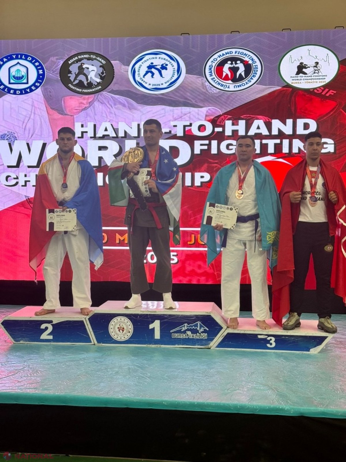 R. Moldova a câștigat 10 medalii la Campionatul Mondial de lupte corp la corp, desfășurat în Turcia