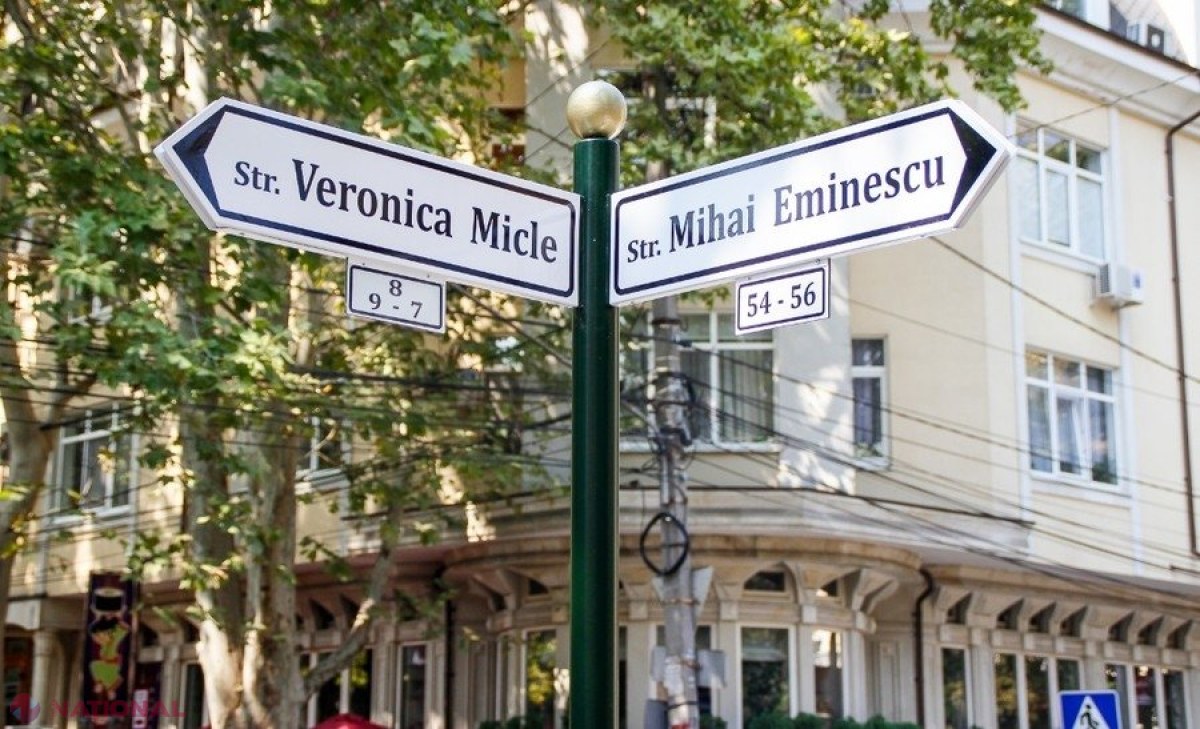 ATENȚIE, șoferi! Circulația rutieră pe str. Mihai Eminescu din centrul Chișinăului, suspendată în ianuarie
