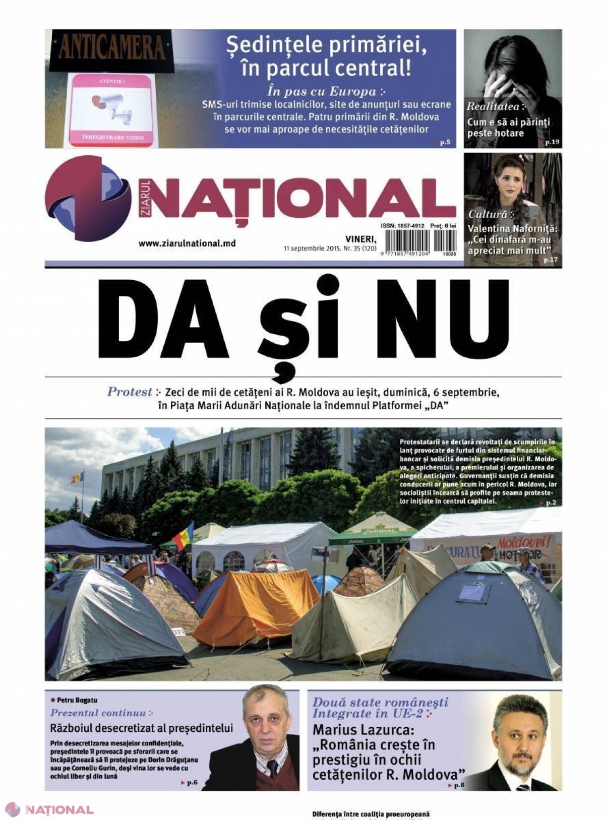 Ședințele primăriei, în parcul central!