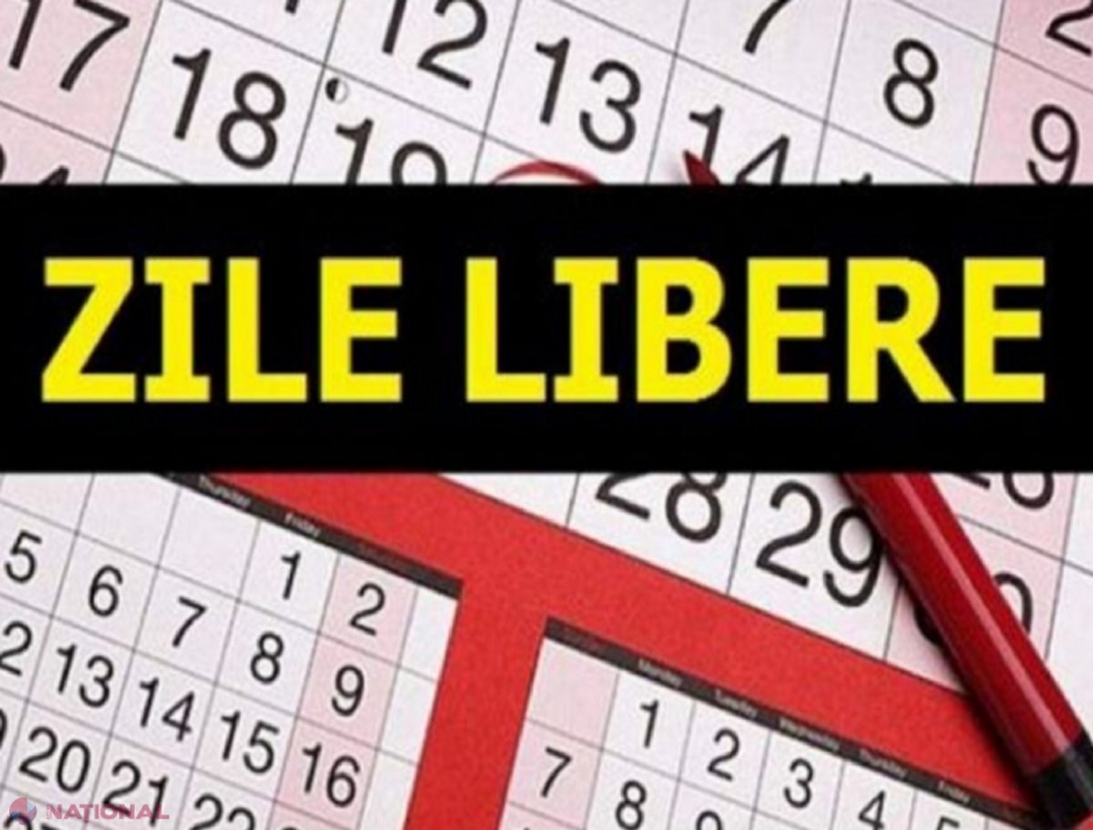 O nouă MINIVACANȚĂ de patru zile în R. Moldova. Zilele care vor fi declarate libere la începutul lunii iunie