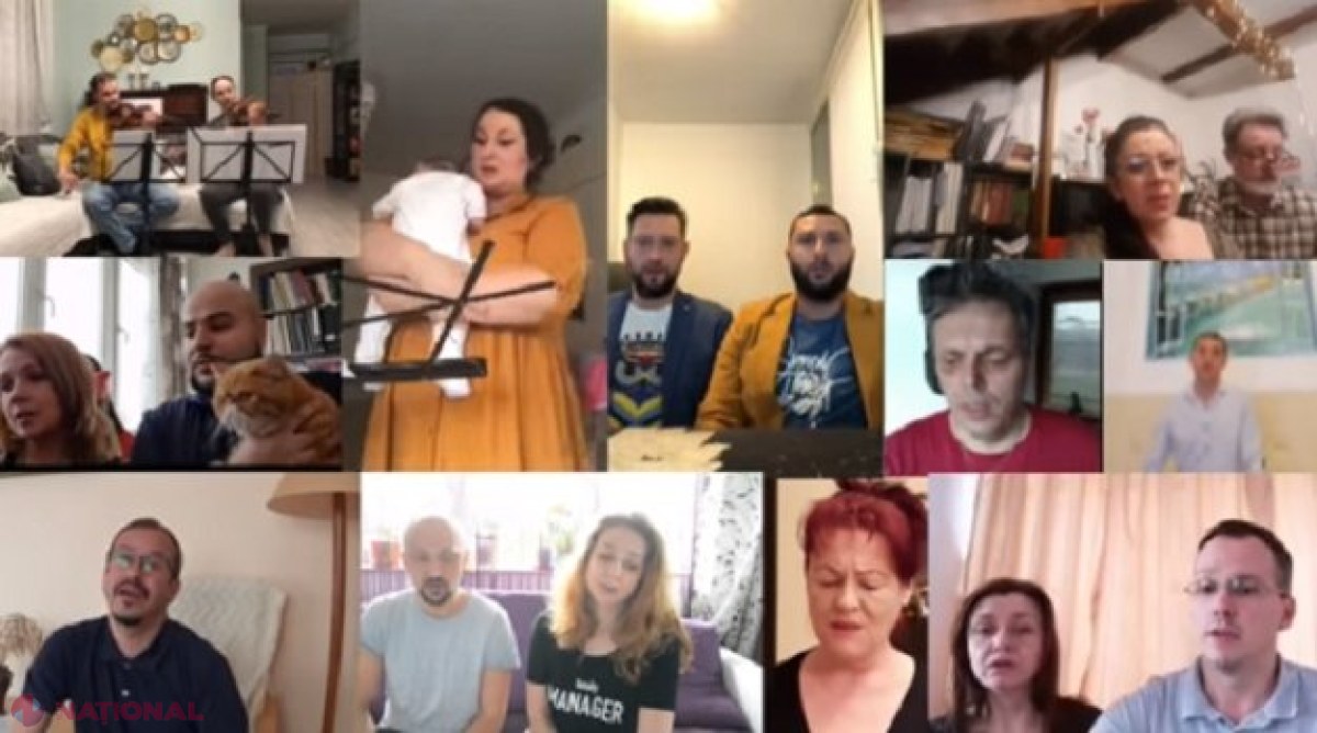 VIDEO // Sublim! „Corul sclavilor”, Nabucco, Verdi, cântat, din carantină, de Opera Brașov! Fiecare de acasă