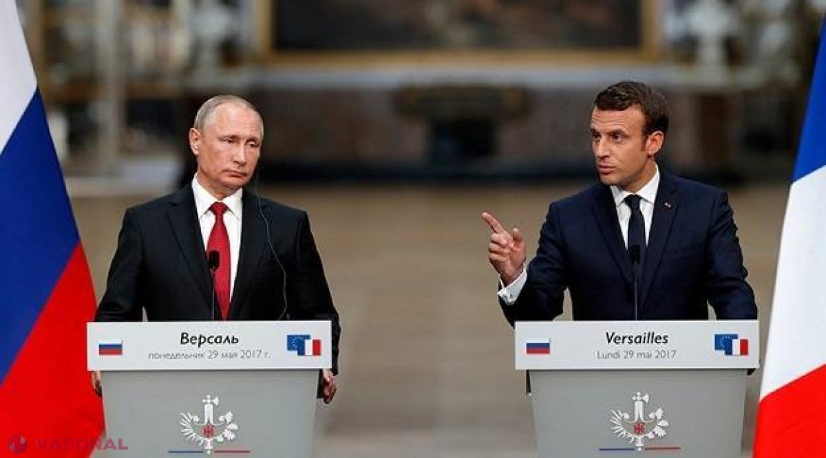 Macron: Franța nu va permite ca Putin să SCAPE basma curată