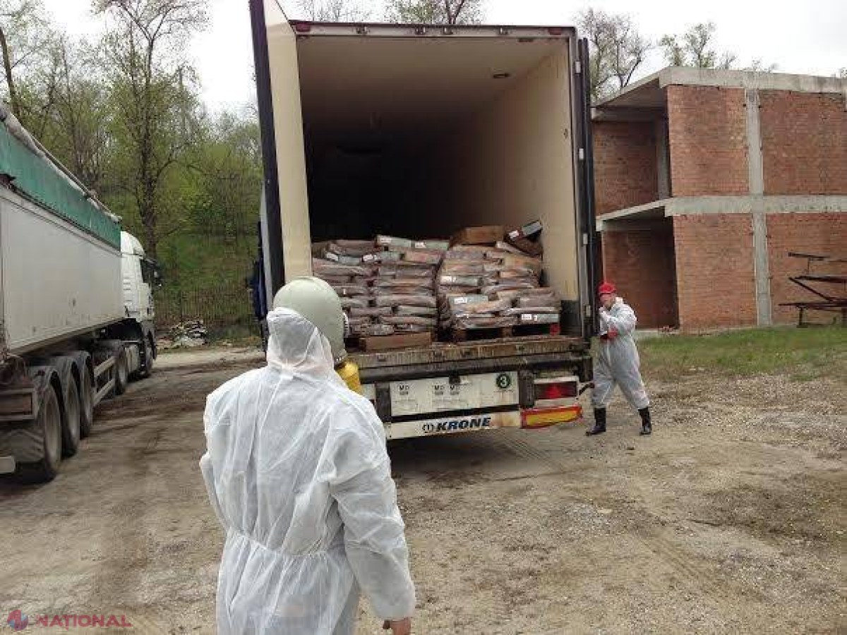 Peste 35 de tone de carne de pasăre alterată urmau să fie comercializate în capitală