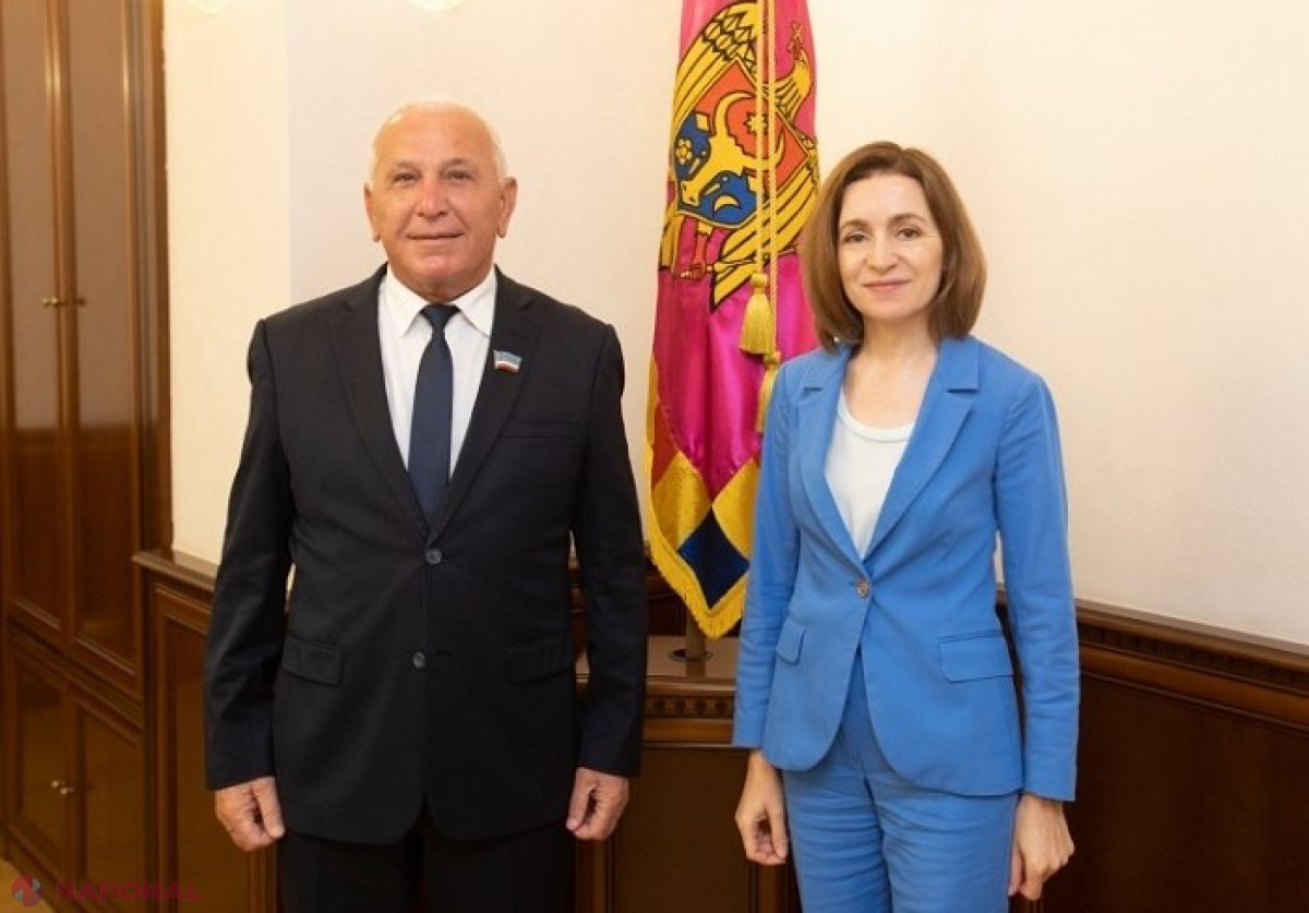 Președinta Maia Sandu i-a transmis președintelui Adunării Populare din Găgăuzia că „avem obiective comune”: „Bunăstarea și siguranța cetățenilor ne poate face mai uniți și mai puternici”