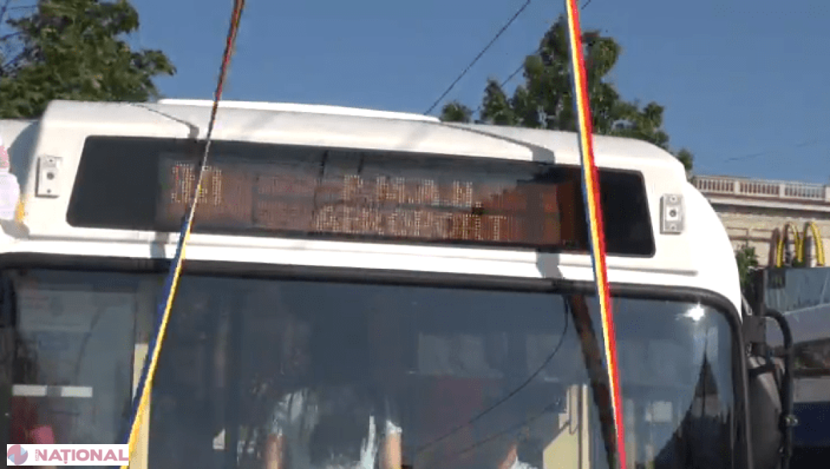 VIDEO // Trolebuzele „ciudate”, lansate astăzi în Chișinău