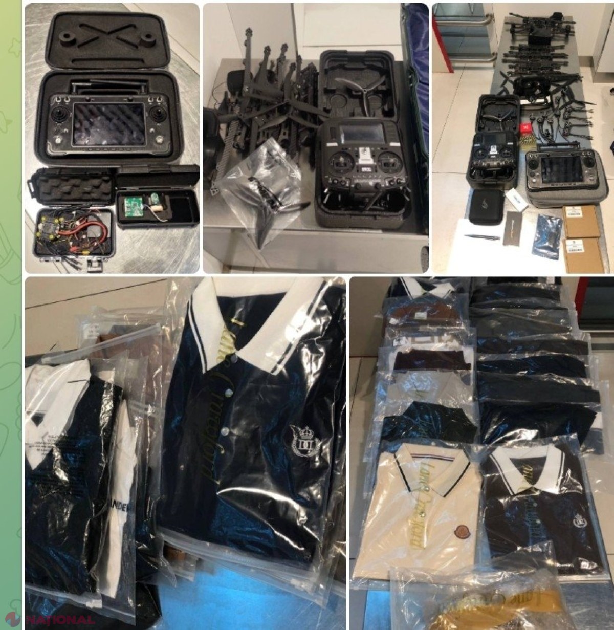 Un chinez a încercat să introducă în R. Moldova accesorii ale aparatelor de zbor fără pilot